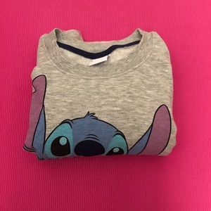 cropped stitch sweater